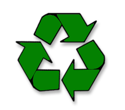 Green Recycling Symbol