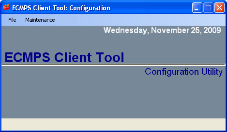 Client Tool Configuration Utility